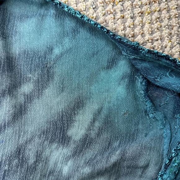 fairy vintage 90s y2k embroidered sequin patchwork babydoll flowy top - Picture 8 of 8